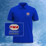 TWA "StarStream" Pique Polo Shirt