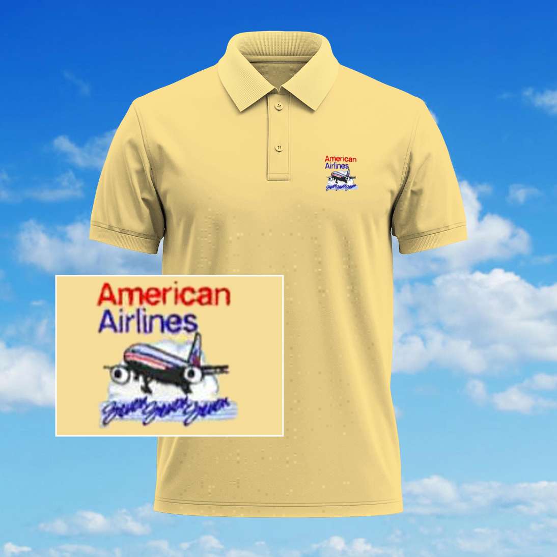 1697258496564.jpeg American B-777 Polo Shirt - Image 1