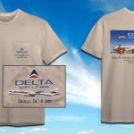 Delta Air Lines DC-8 Pocket T-Shirt!