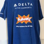 Delta "Kaboom" Shirt -Royal Blue