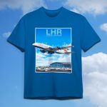 British Airways A-380 shirt at LHR!
