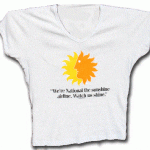 National "Watch Us Shine" Ladies Shirt