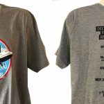 Delta "Farewell Tour" B-747 Shirt -Dark Grey -Large only.
