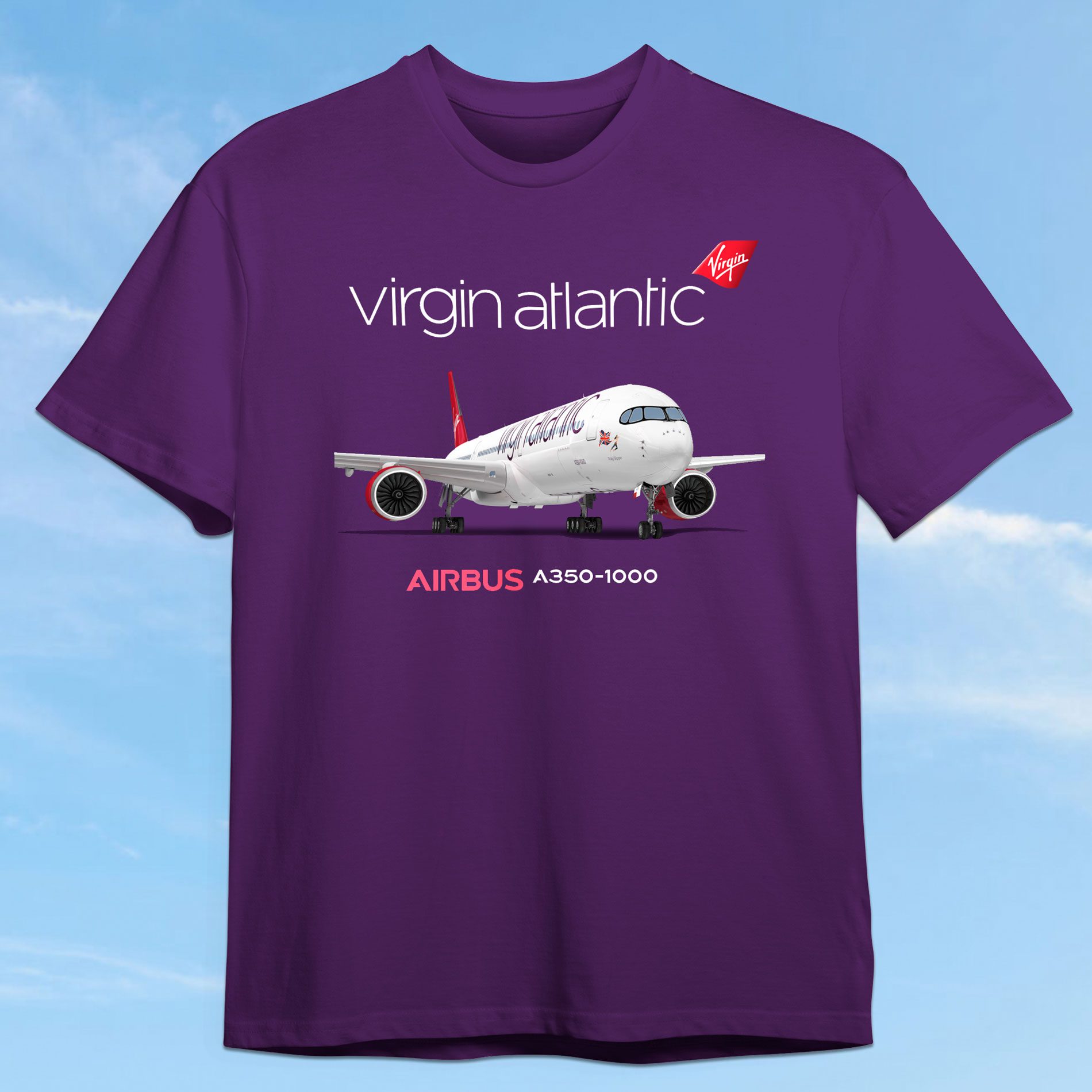 Virgin-A-350.jpg Virgin Atlantic A-350 Shirt. - Image 1
