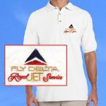 Delta '60's "Royal Jet Service" Polo!