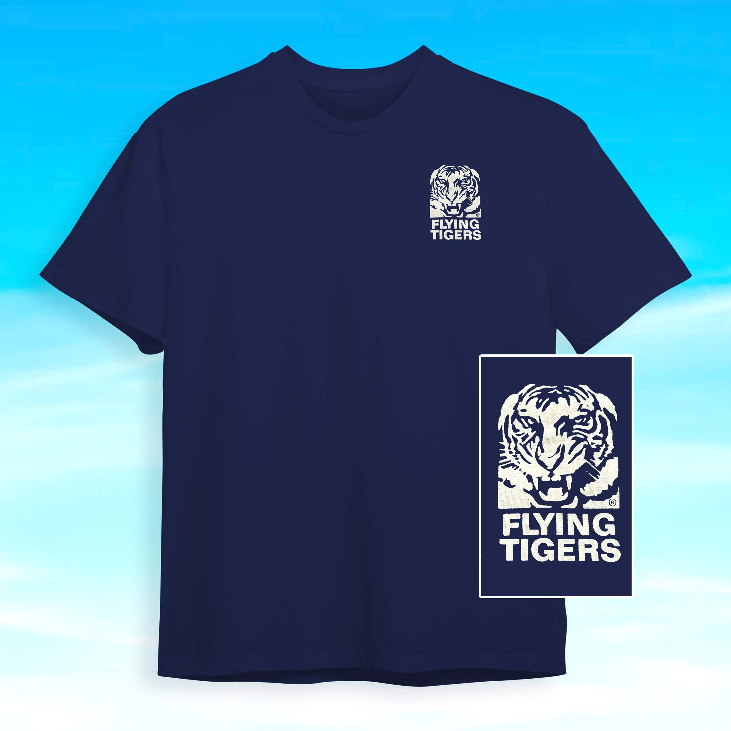 TigersSLC A(1) Flying Tigers B-747(Printed Both Sides) - Image 1