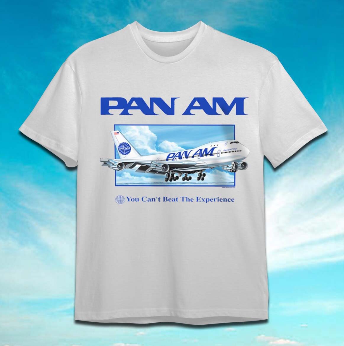 Pan Am Juan Front Pan Am B-747 "Juan Trippe" (Printed both sides) - Image 1