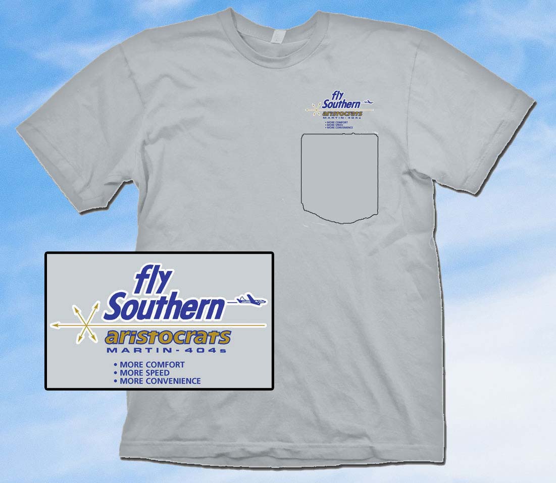 Southern Martin Front Southern Martin 4-0-4 POCKET "T" (Printed Both Sides) - Image 1