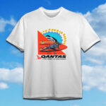 Qantas 747-400 "Wanula Dreaming" (Printed Both Sides) Size XL only!