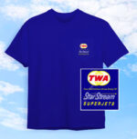 TWA B-707 (Printed Both Sides with Pocket)