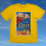 TWA "Egypt" Poster Shirt.